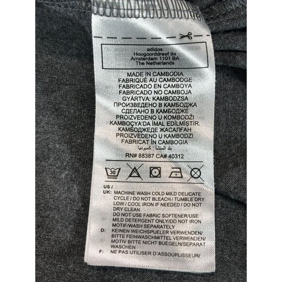 Adidas Primegreen Mens T-Shirt XL Gray Sustainable Performance Athletic Wear - Picture 5 of 13
